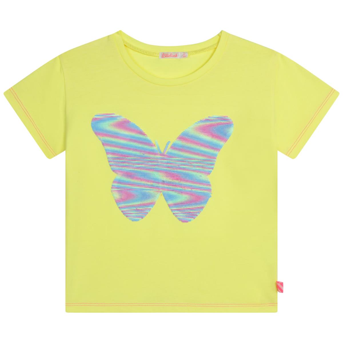 Girls Yellow Logo T-Shirt