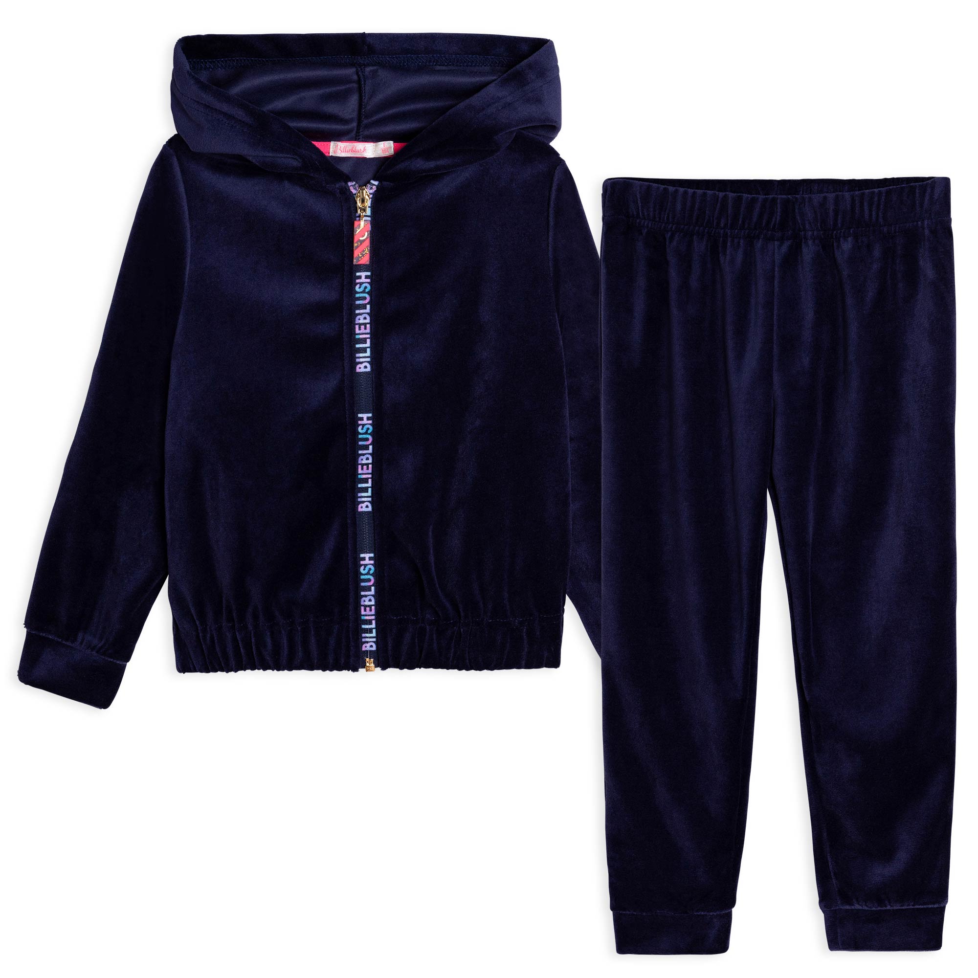 Girls Blue Embroidered Set