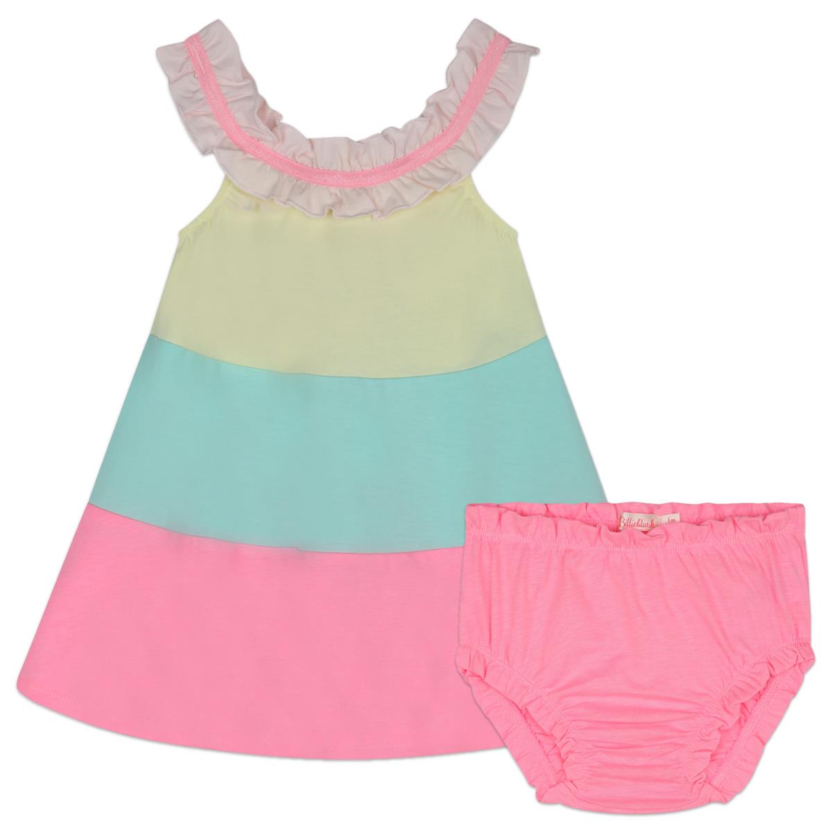 Baby Girls Pink Dress Set