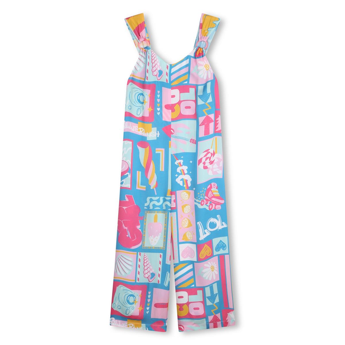 Girls Blue Jumpsuit