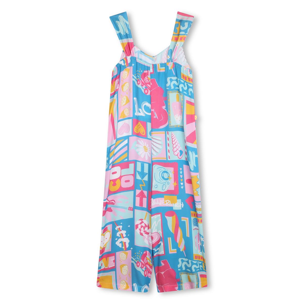 Girls Blue Jumpsuit