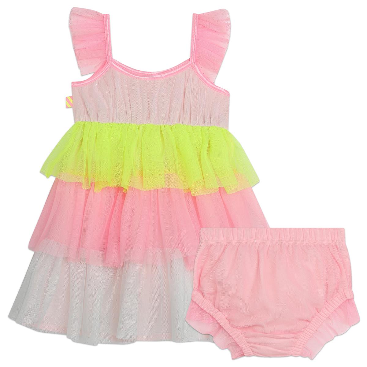 Baby Girls Pink Dress Set