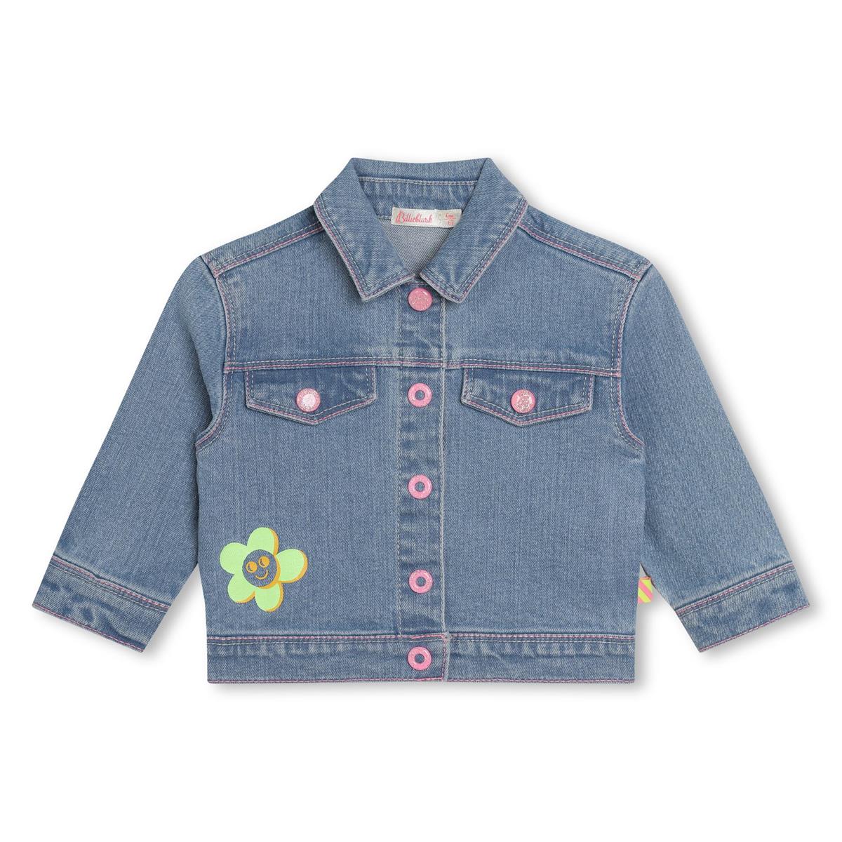 Baby Girls Blue Denim Coat