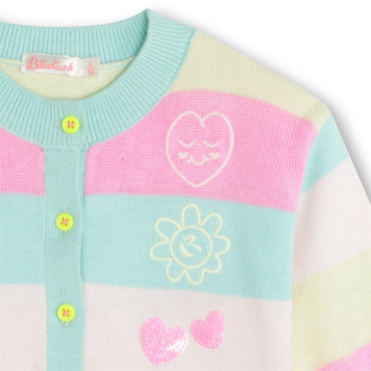 Baby Girls Multicolor Cardigan
