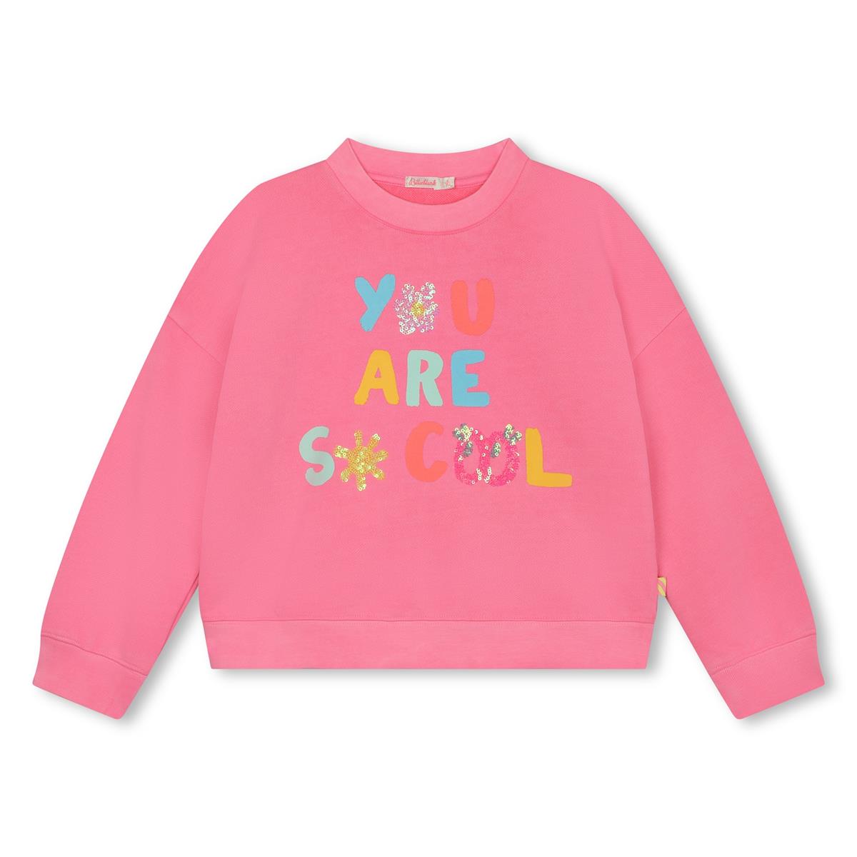 Girls Pink Sweatshirt