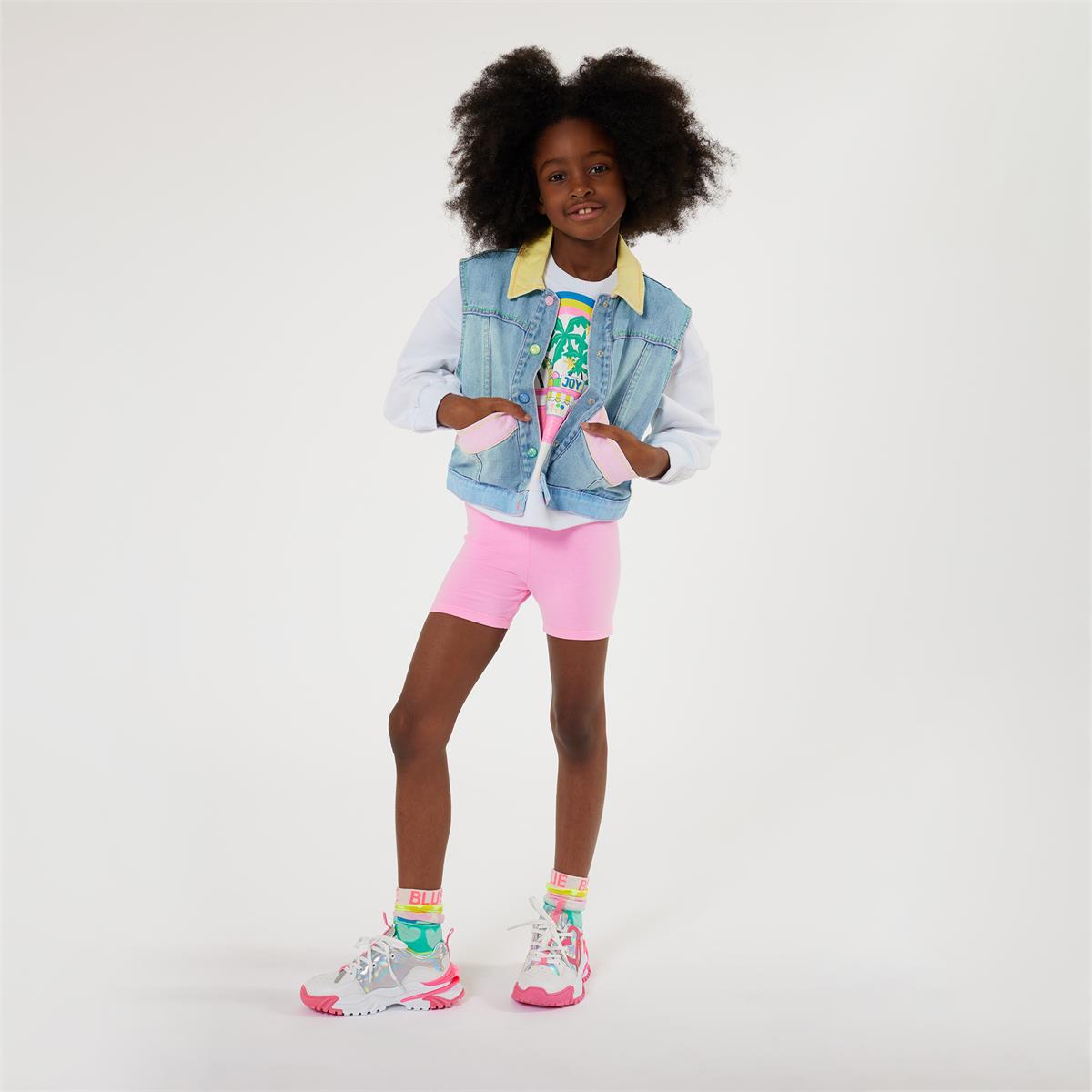Girls White Sweatshirt