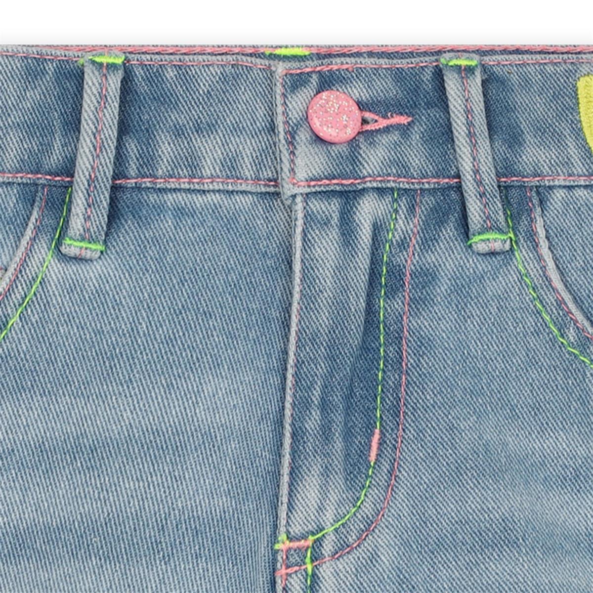 Girls Blue Denim Shorts