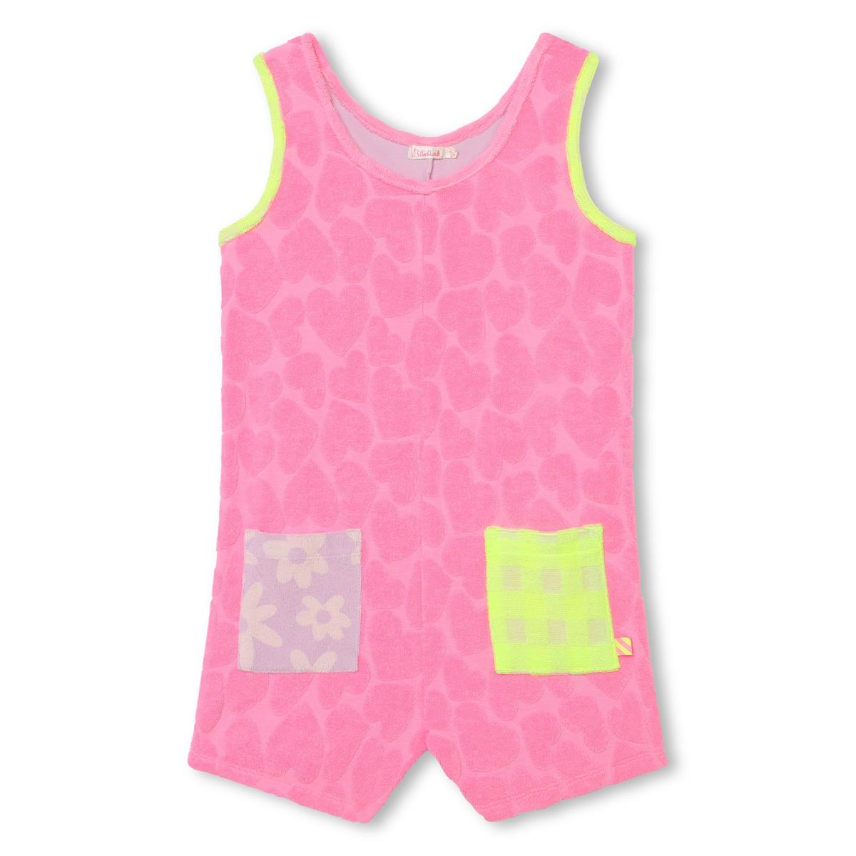 Girls Pink Jumpsuit