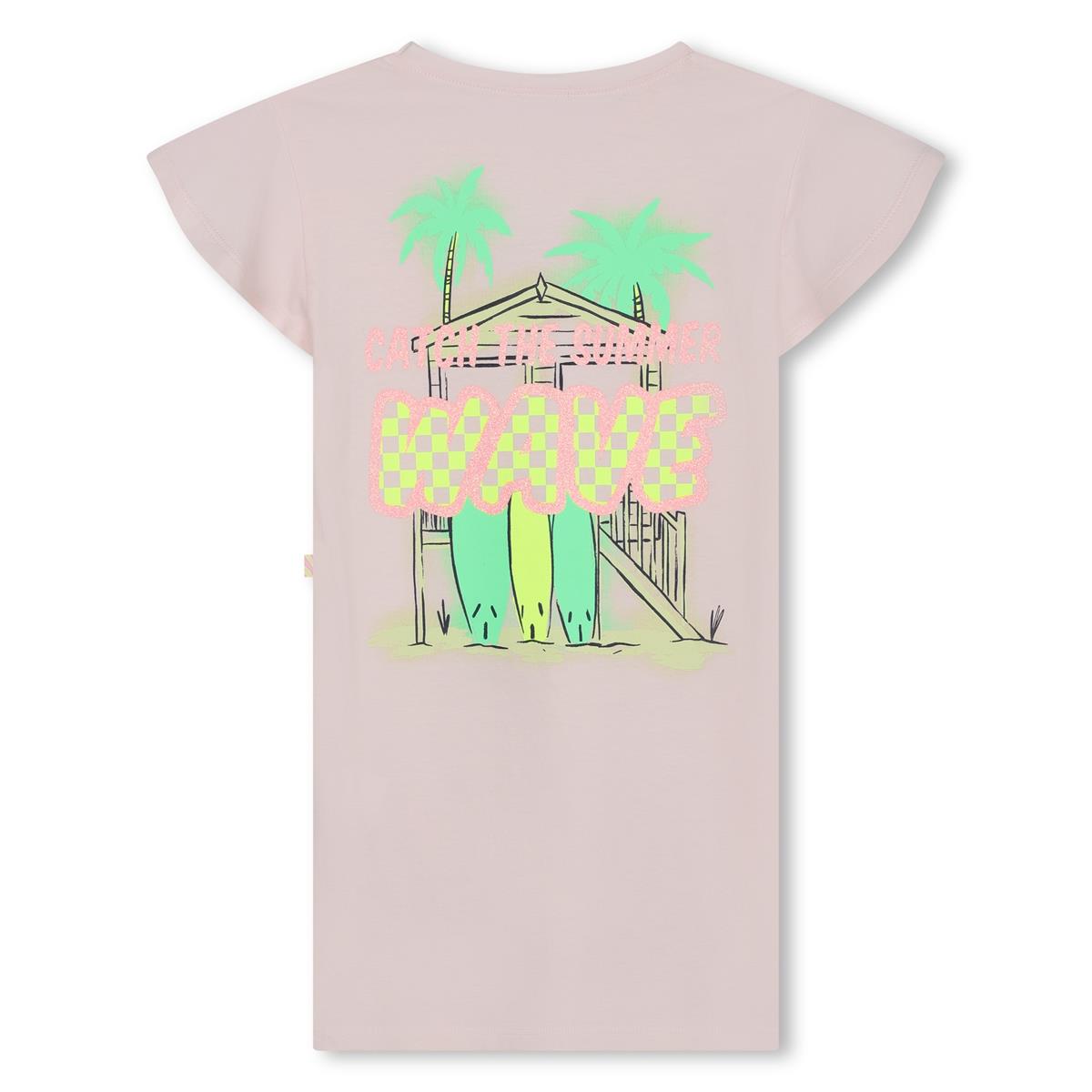 Girls Light Pink Cotton Dress