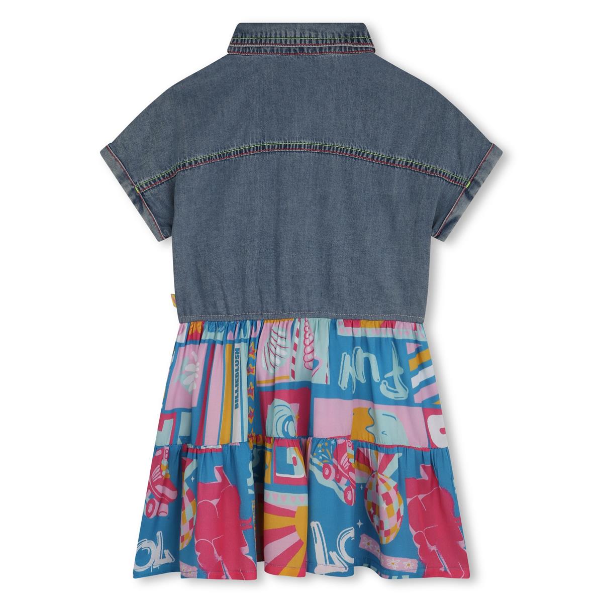 Girls Blue Denim Dress