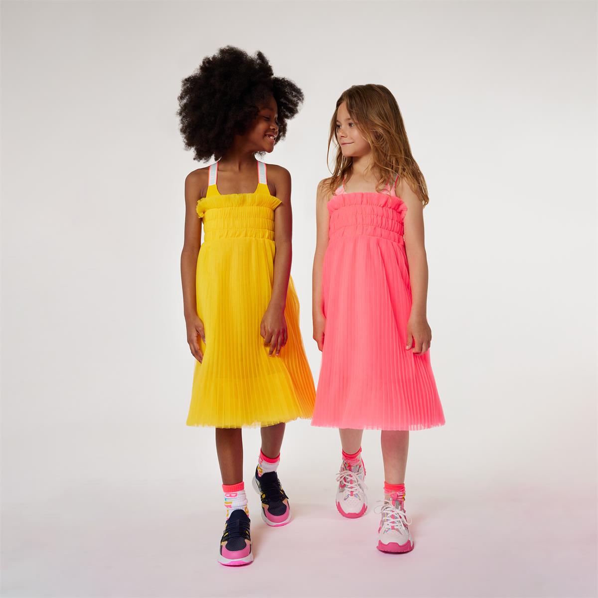 Girls Pink Tulle Dress