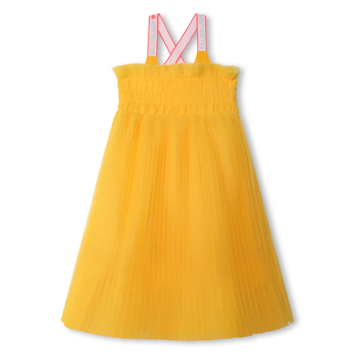 Girls Yellow Tulle Dress