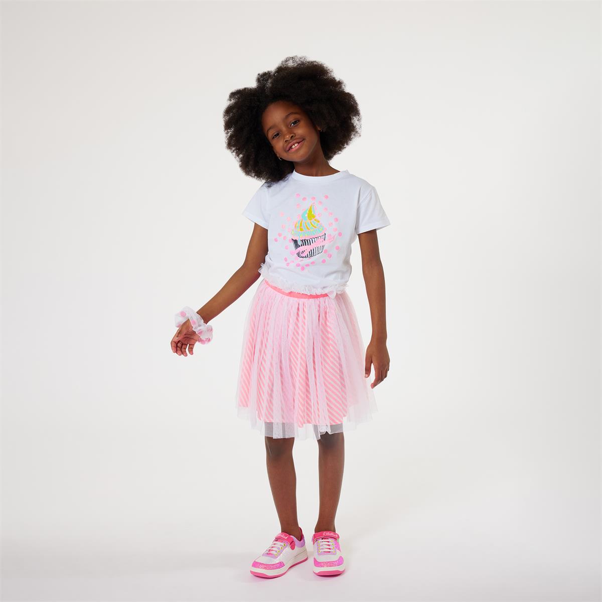 Girls Pink Glitter Shoes