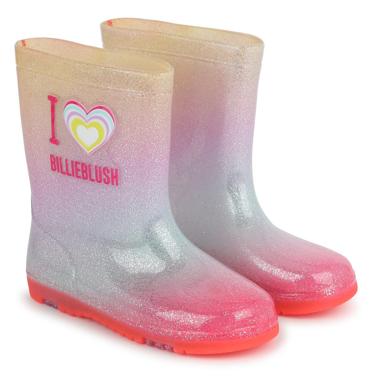 Girls Multicolor Rain Shoes