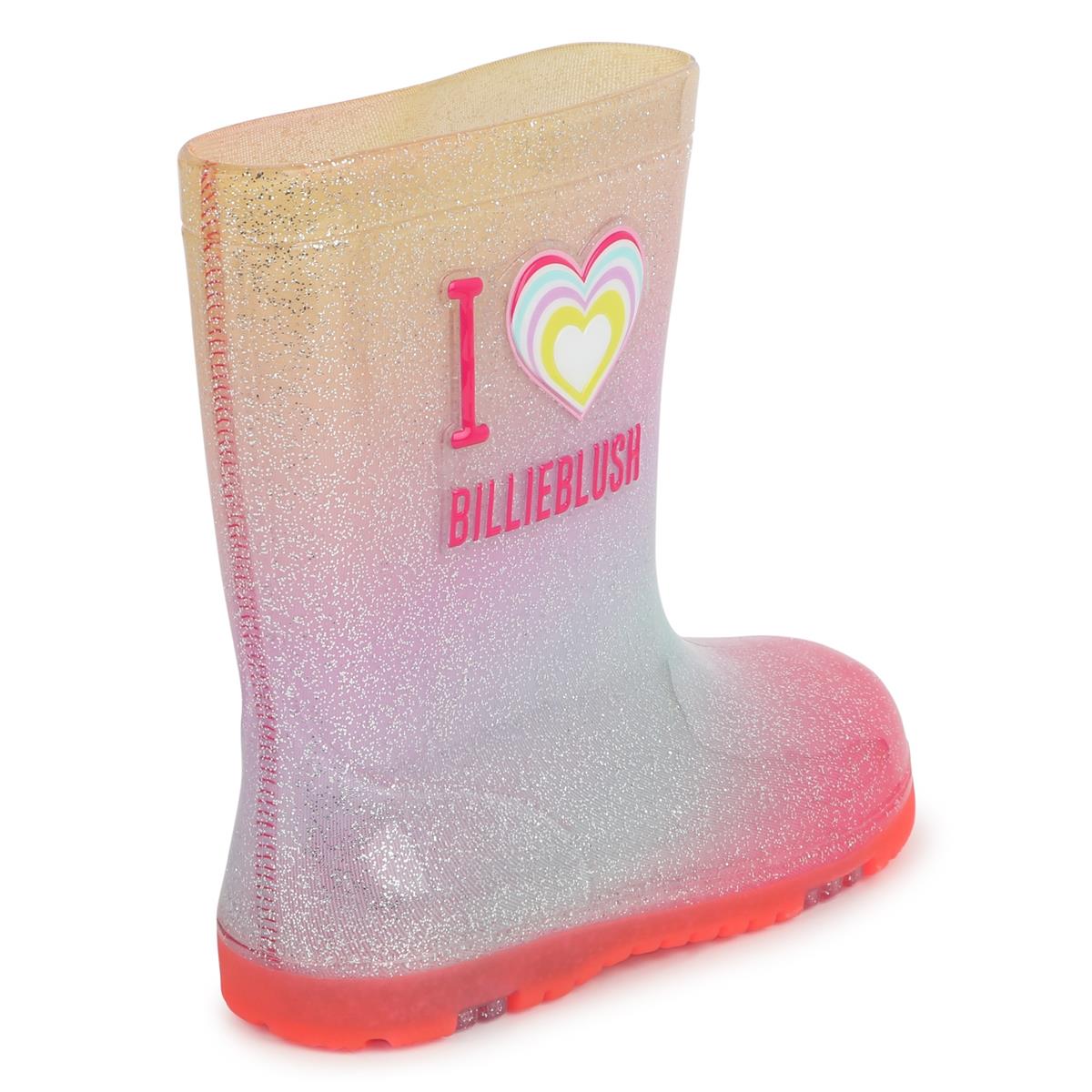 Girls Multicolor Rain Shoes