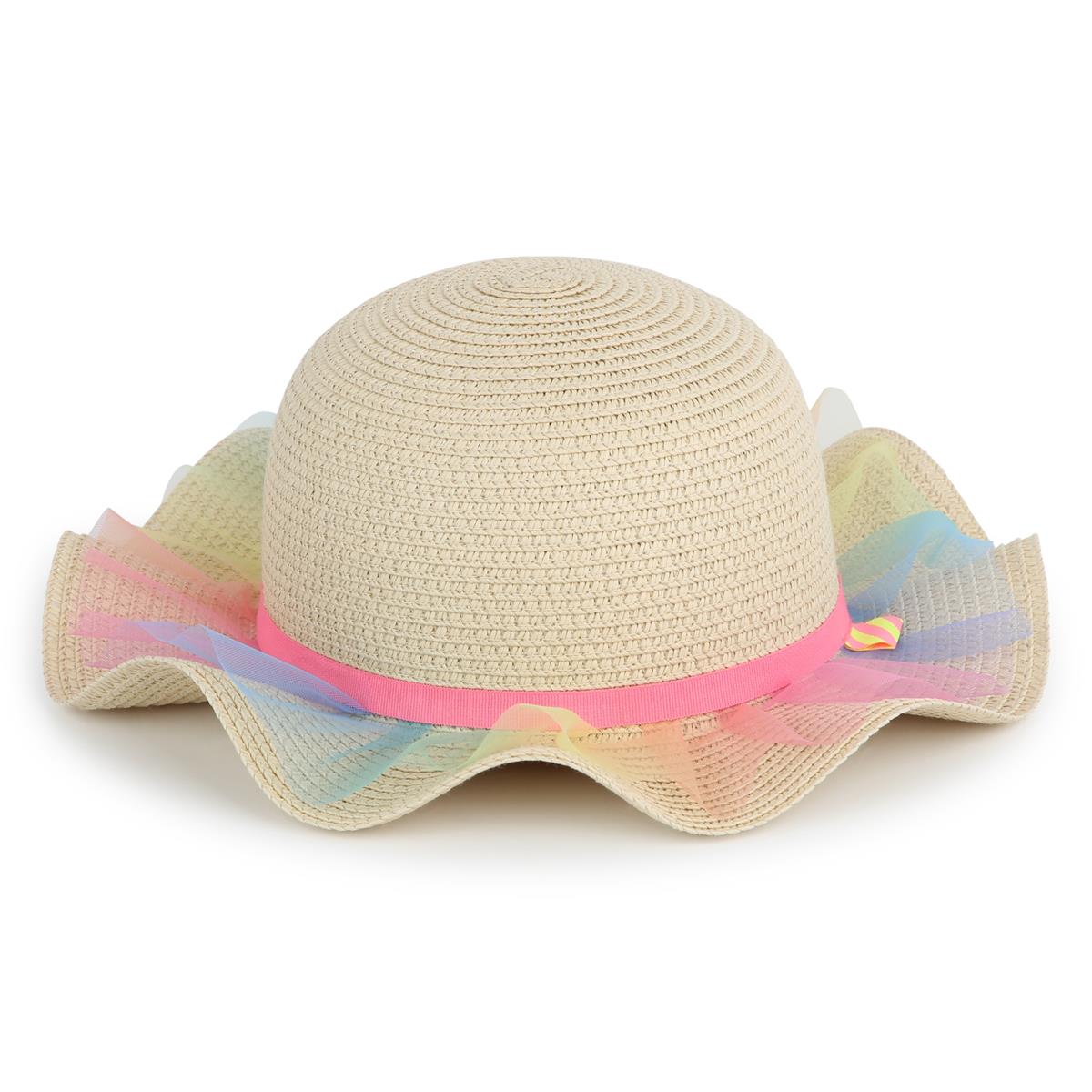 Girls Beige Sun Hat
