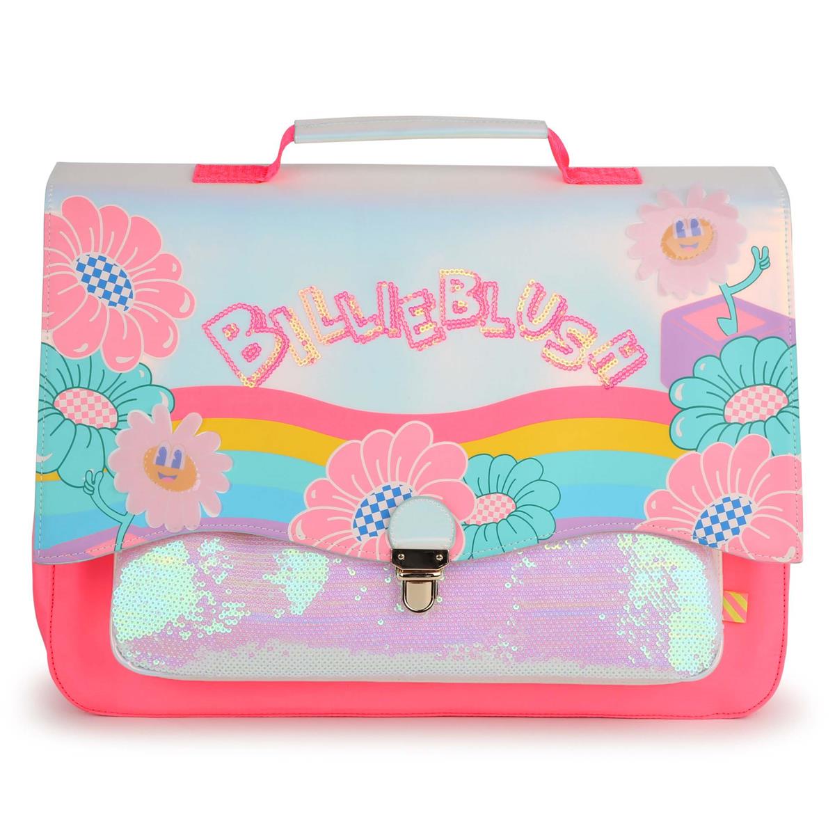 Girls Multicolor Shoulder Bag(38x28x14cm)