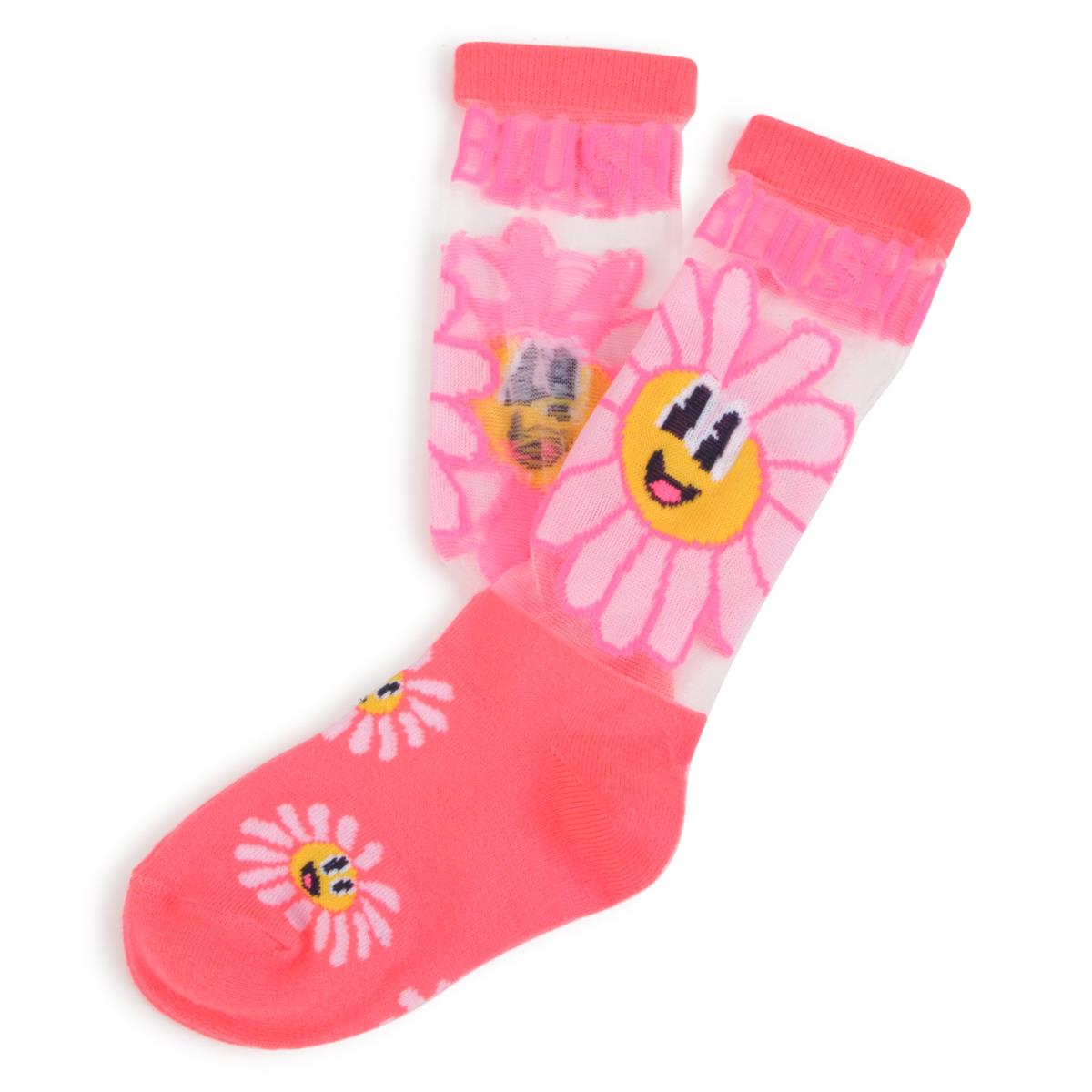 Girls Pink Socks