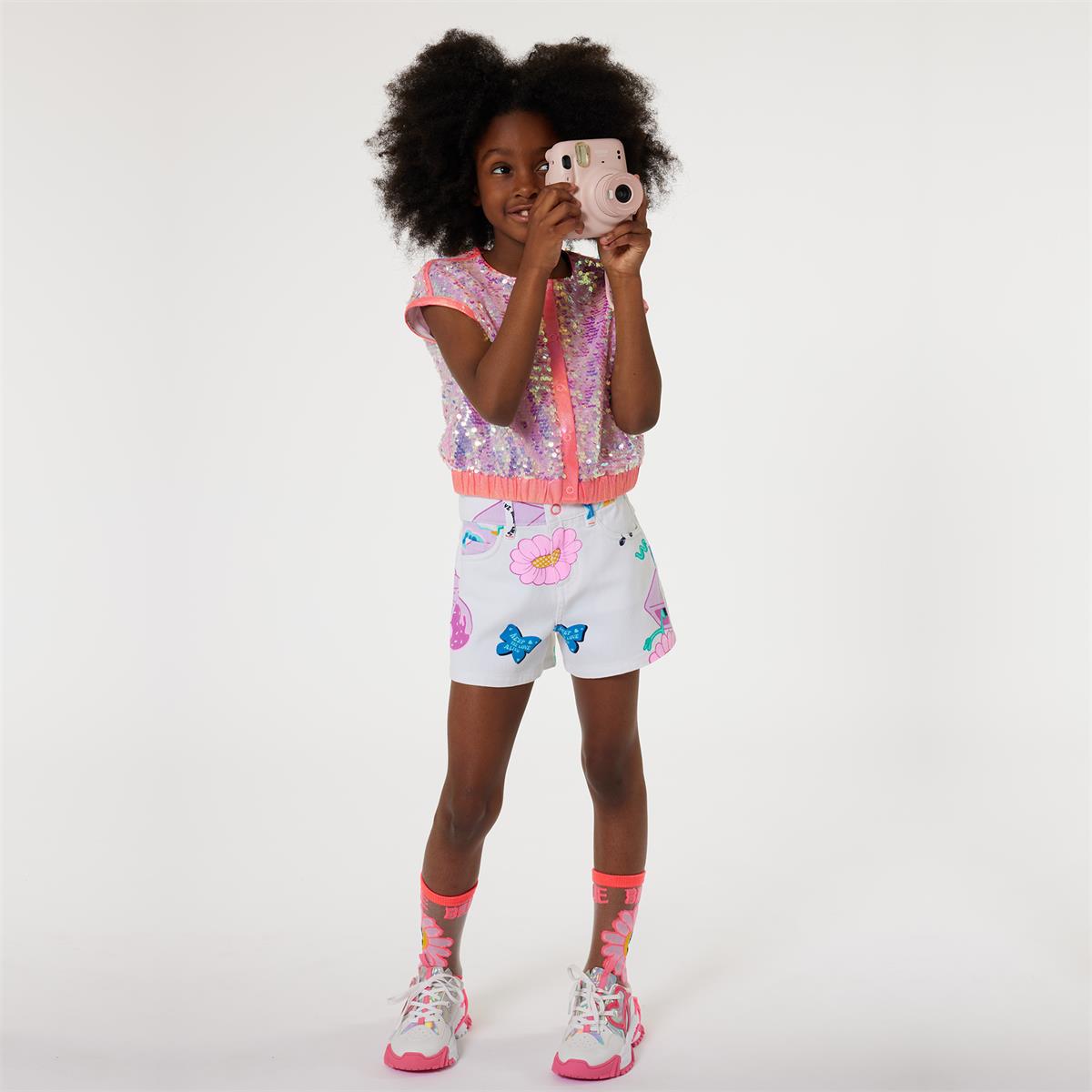 Girls Pink Socks