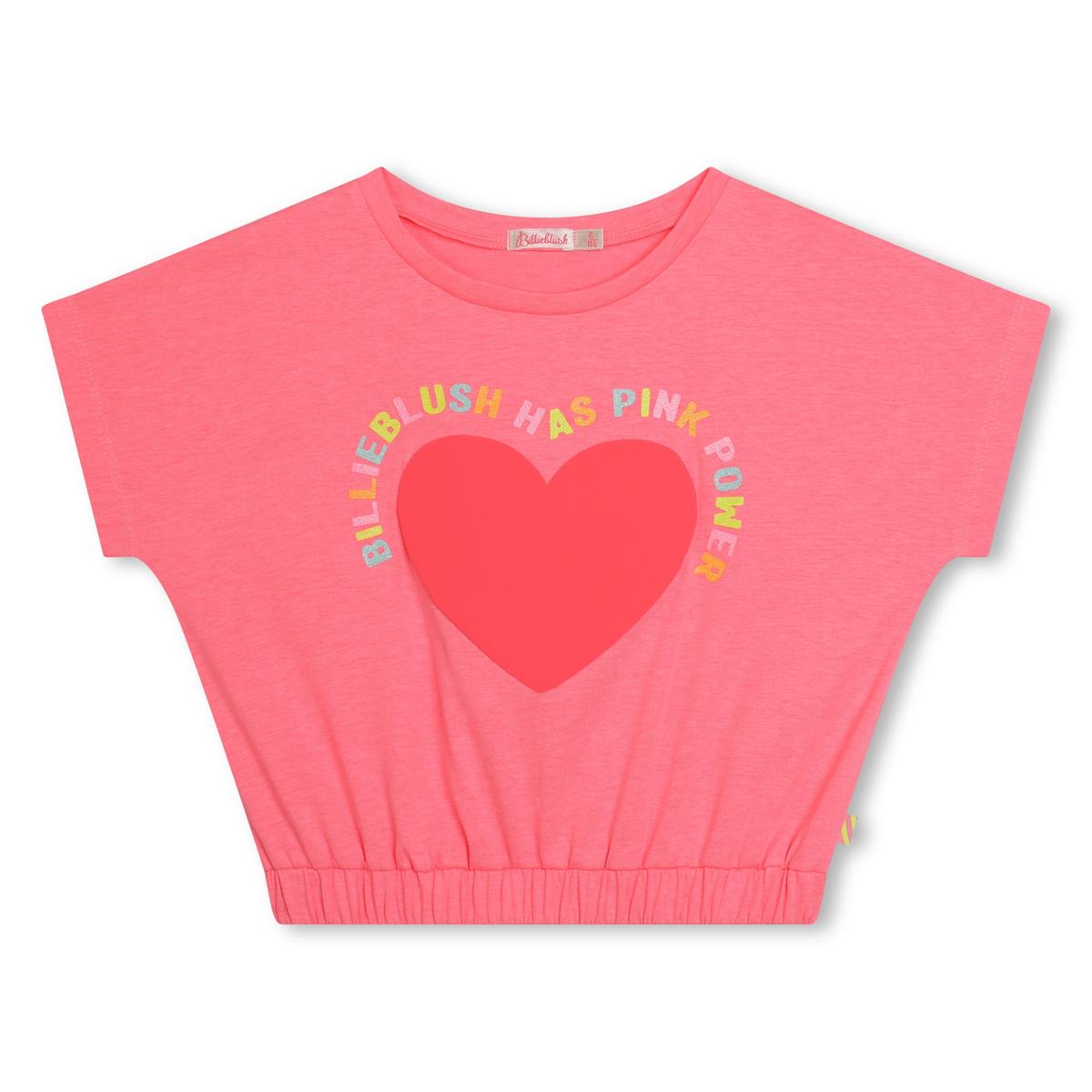 Girls Pink Logo T-Shirt