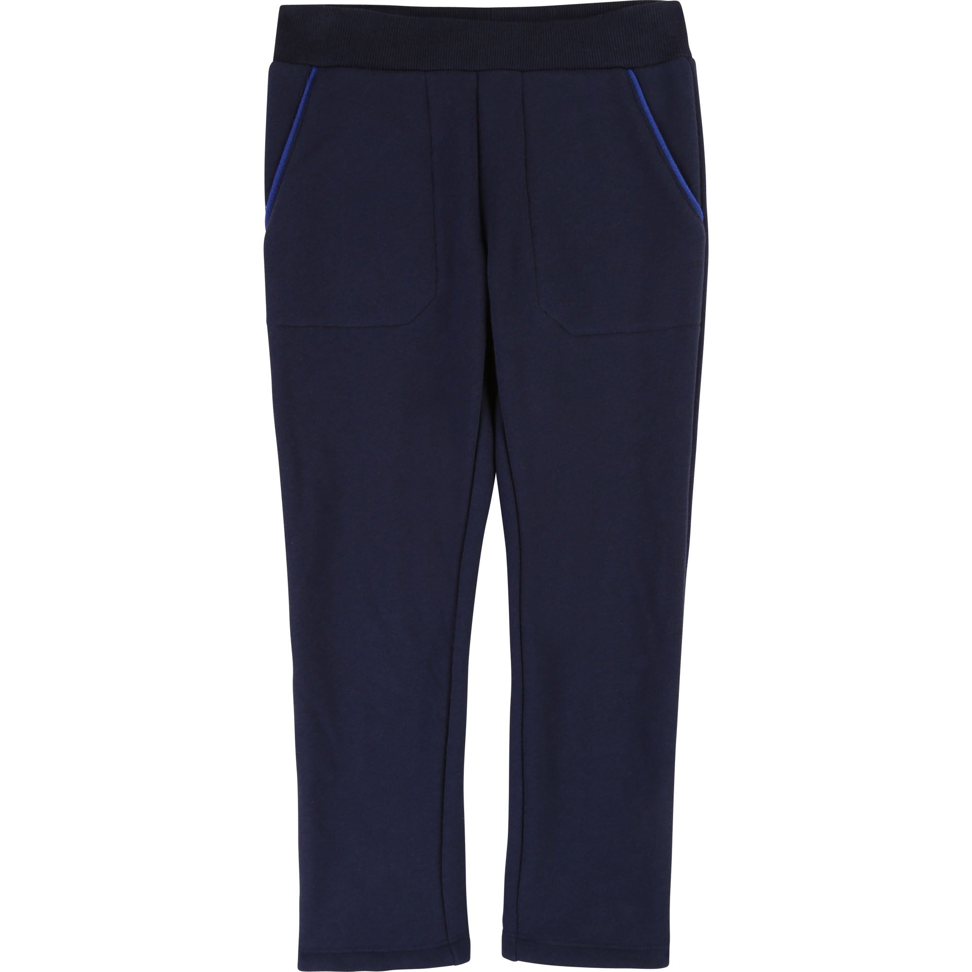 Girls Blue Pocket Trousers