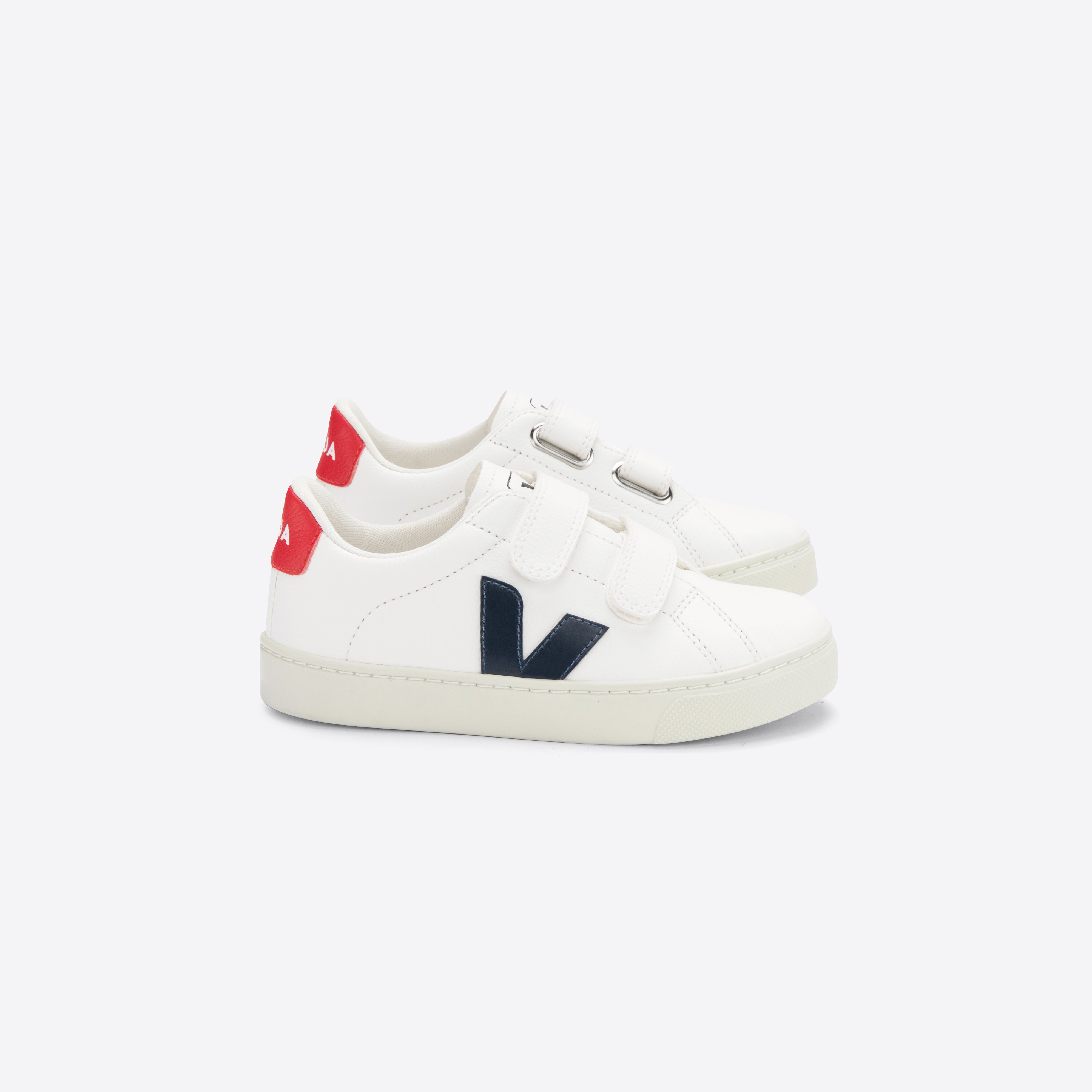 Boys & Girls White "ESPLAR" Shoes