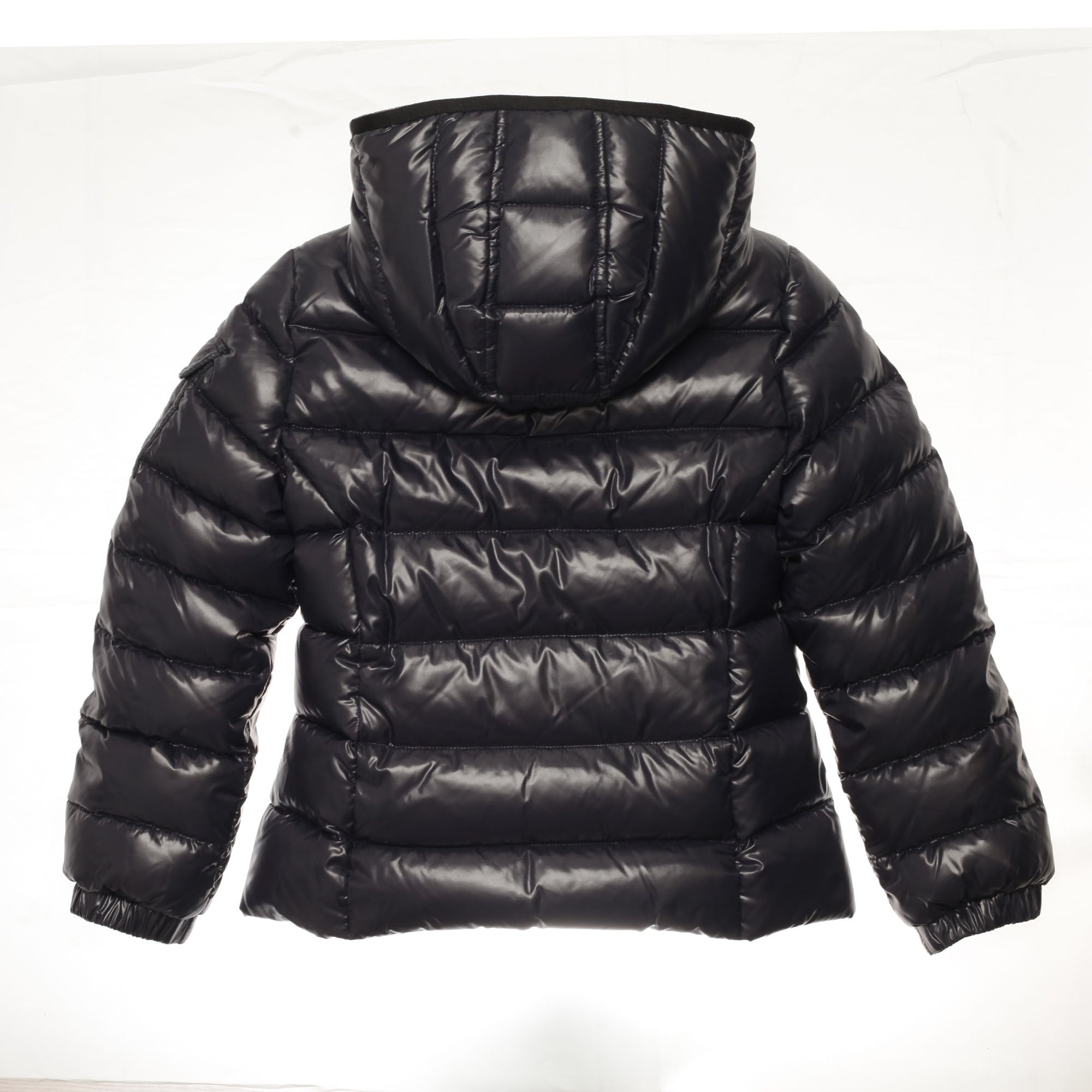 Girls Navy Blue Hooded Padded Down 'Bady' Jacket - CÉMAROSE | Children's Fashion Store - 2