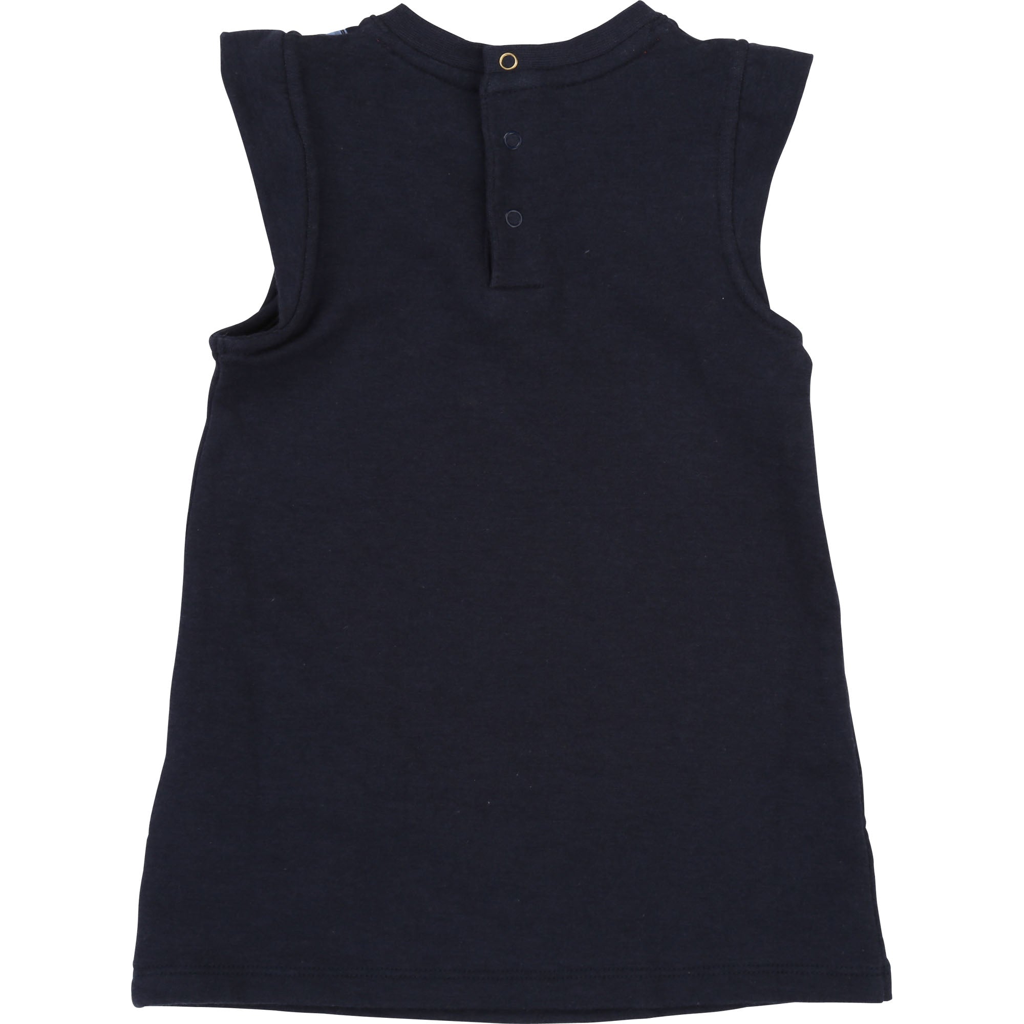 Baby Girls Blue Cotton Dress