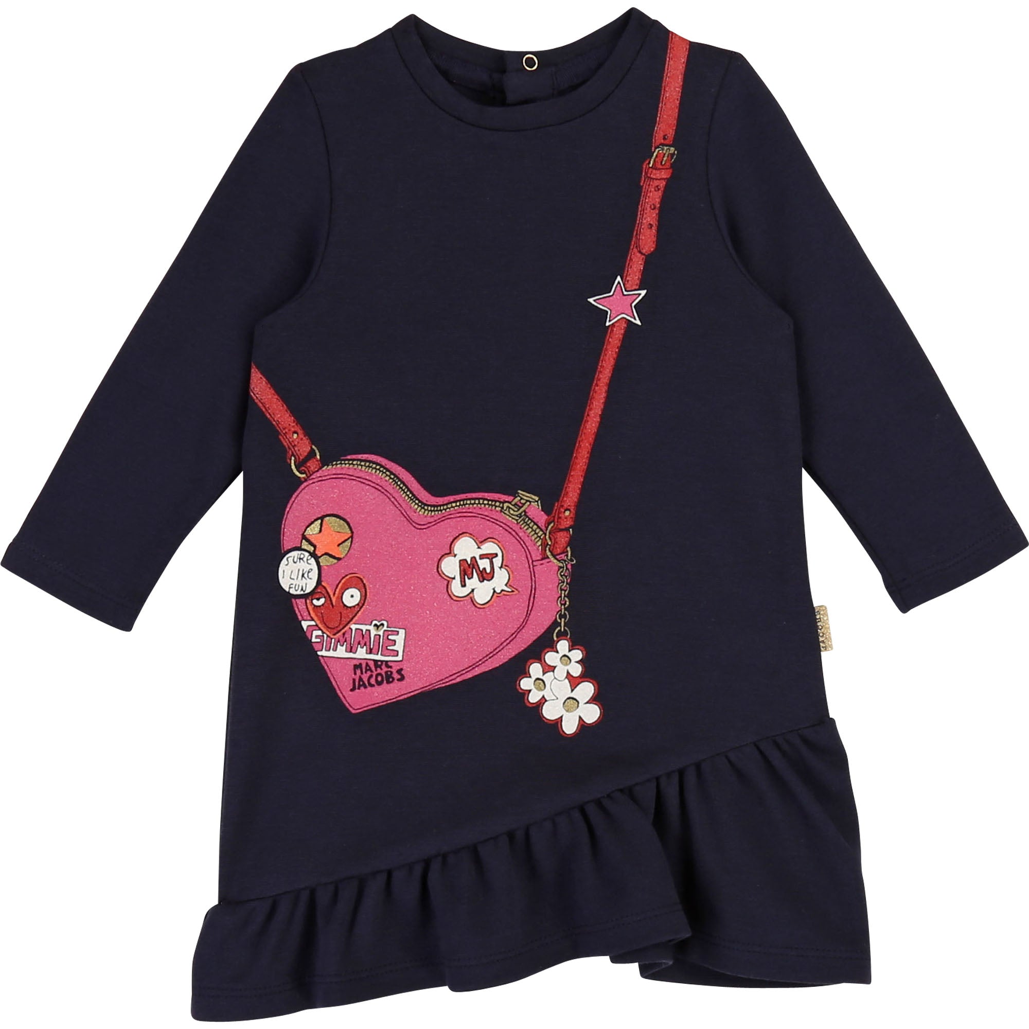Baby Girls Blue Pattern Dress