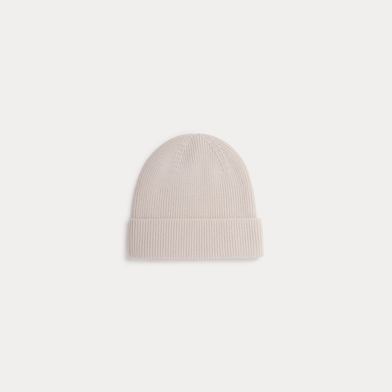Girls Beige Cashmere Hat