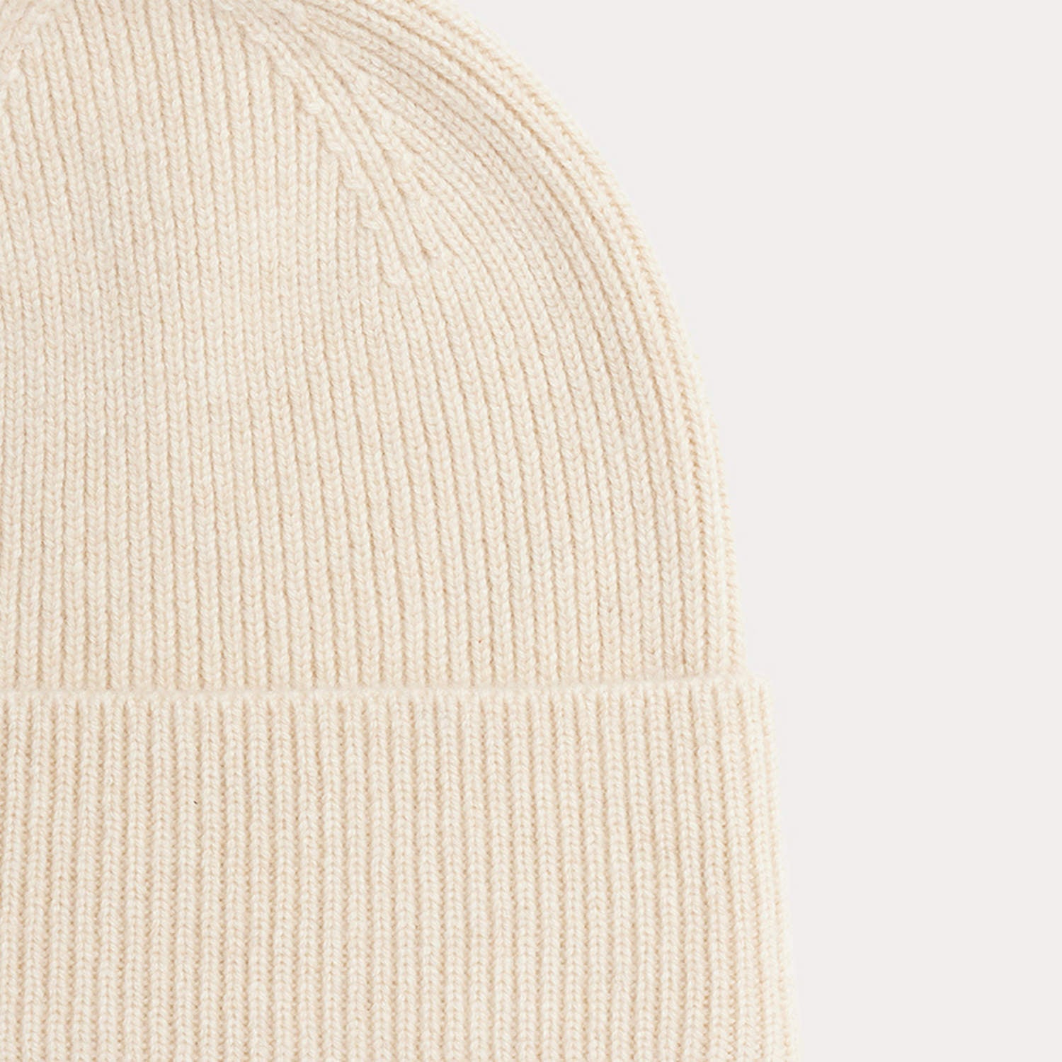 Girls White Cashmere Hat