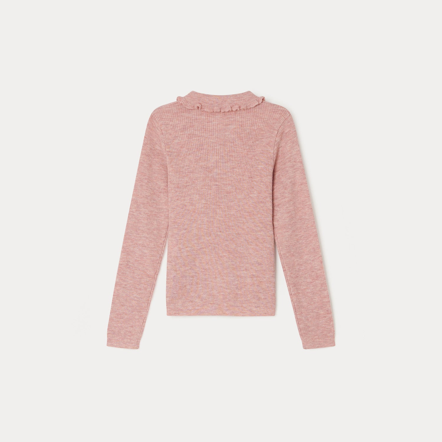 Girls Pink Wool Sweater