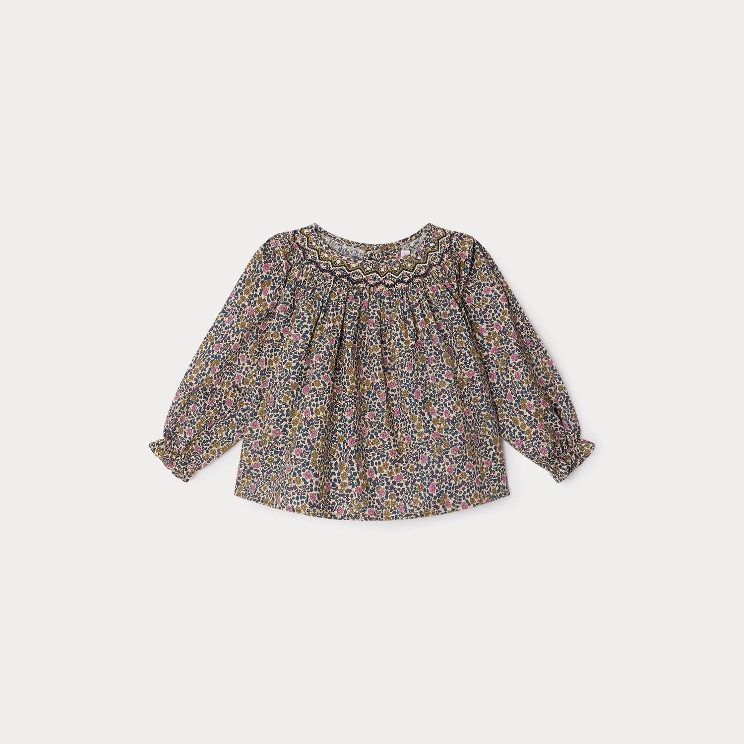 Baby Girls Multicolor Floral Top