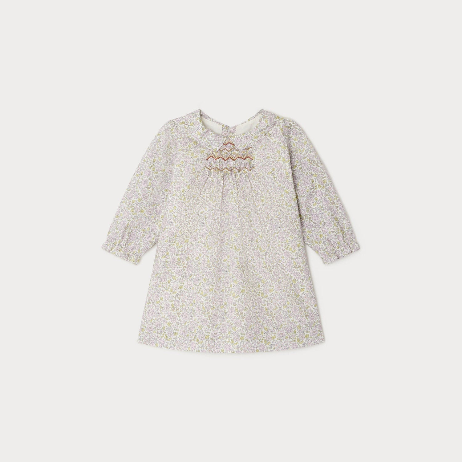 Baby Girls Light Pink Floral Dress