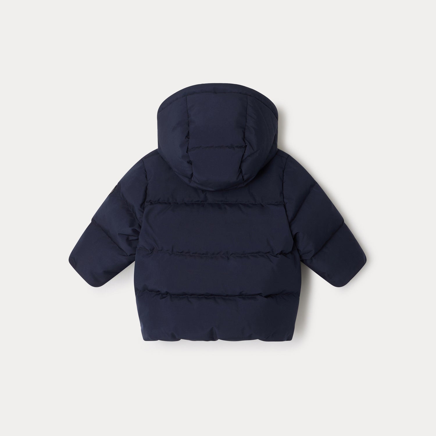 Baby Girls Navy Padded Down Jacket