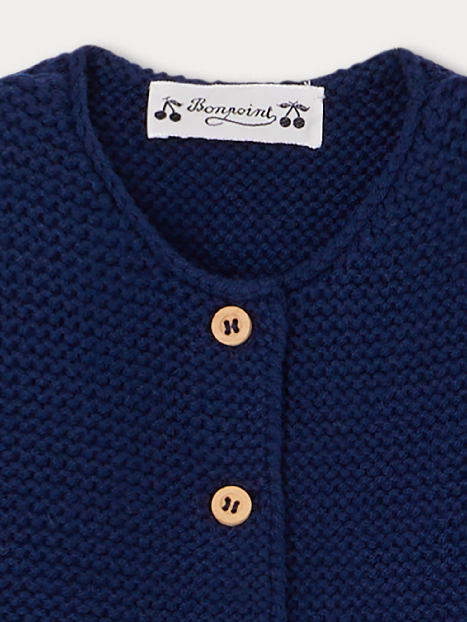 Baby Girls Navy Cardigan