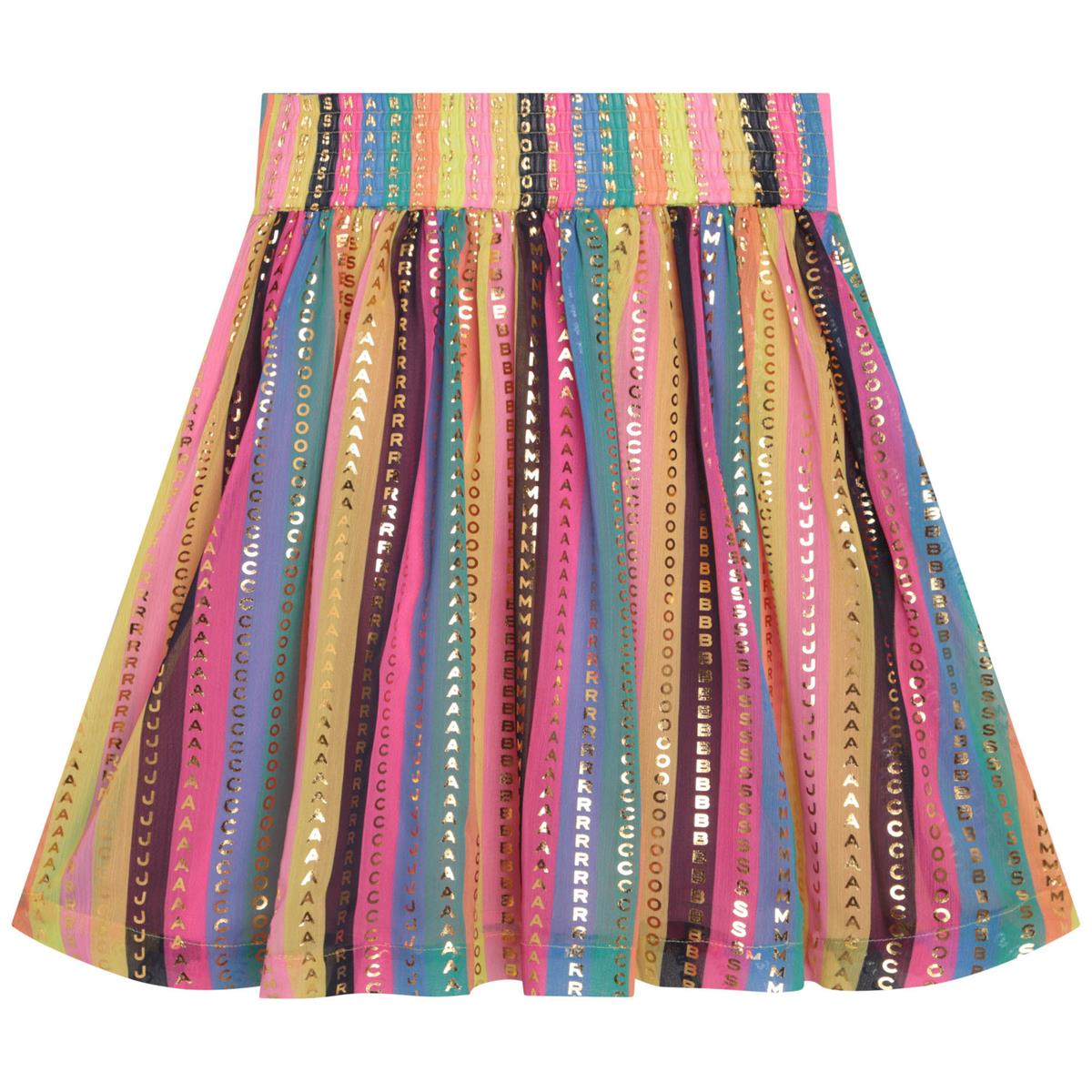 Girls Multicolor Sequin Skirt