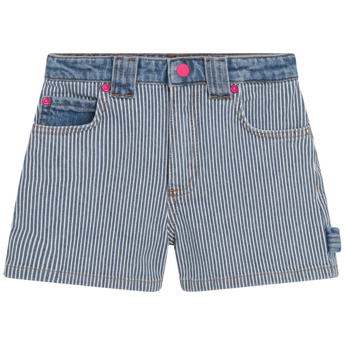 Girls Blue Denim Shorts