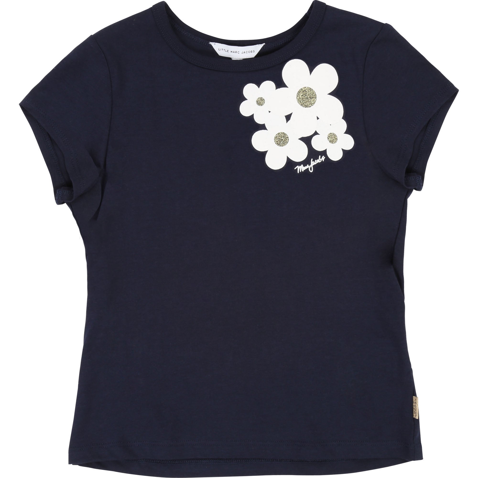Girls Blue Printed T-shirt