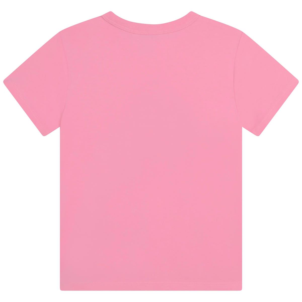 Girls Pink Logo T-Shirt