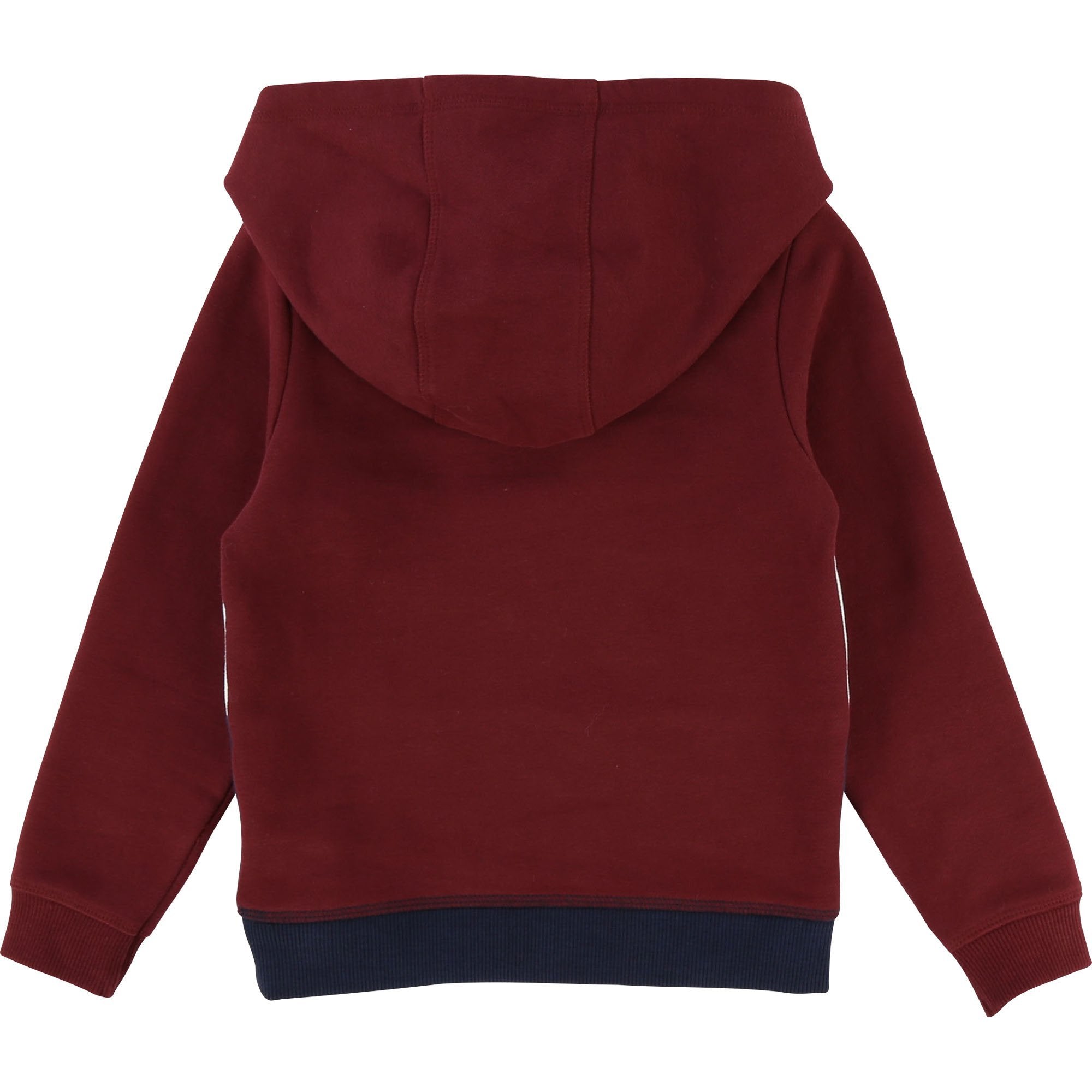Girls Red Wine Cotton Sweatshirt