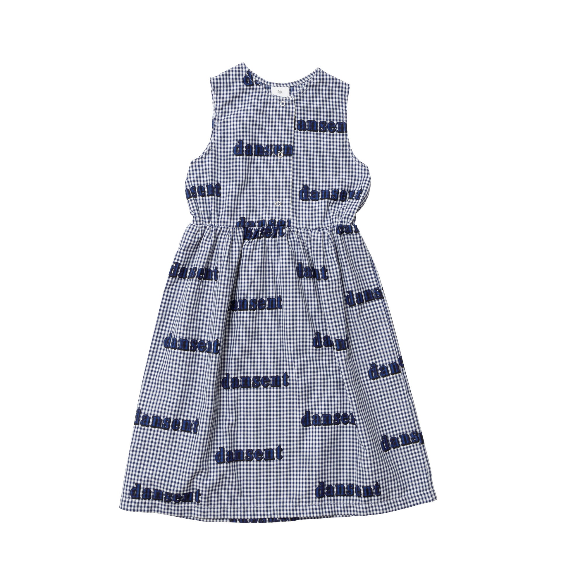 Girls Blue Logo Dress