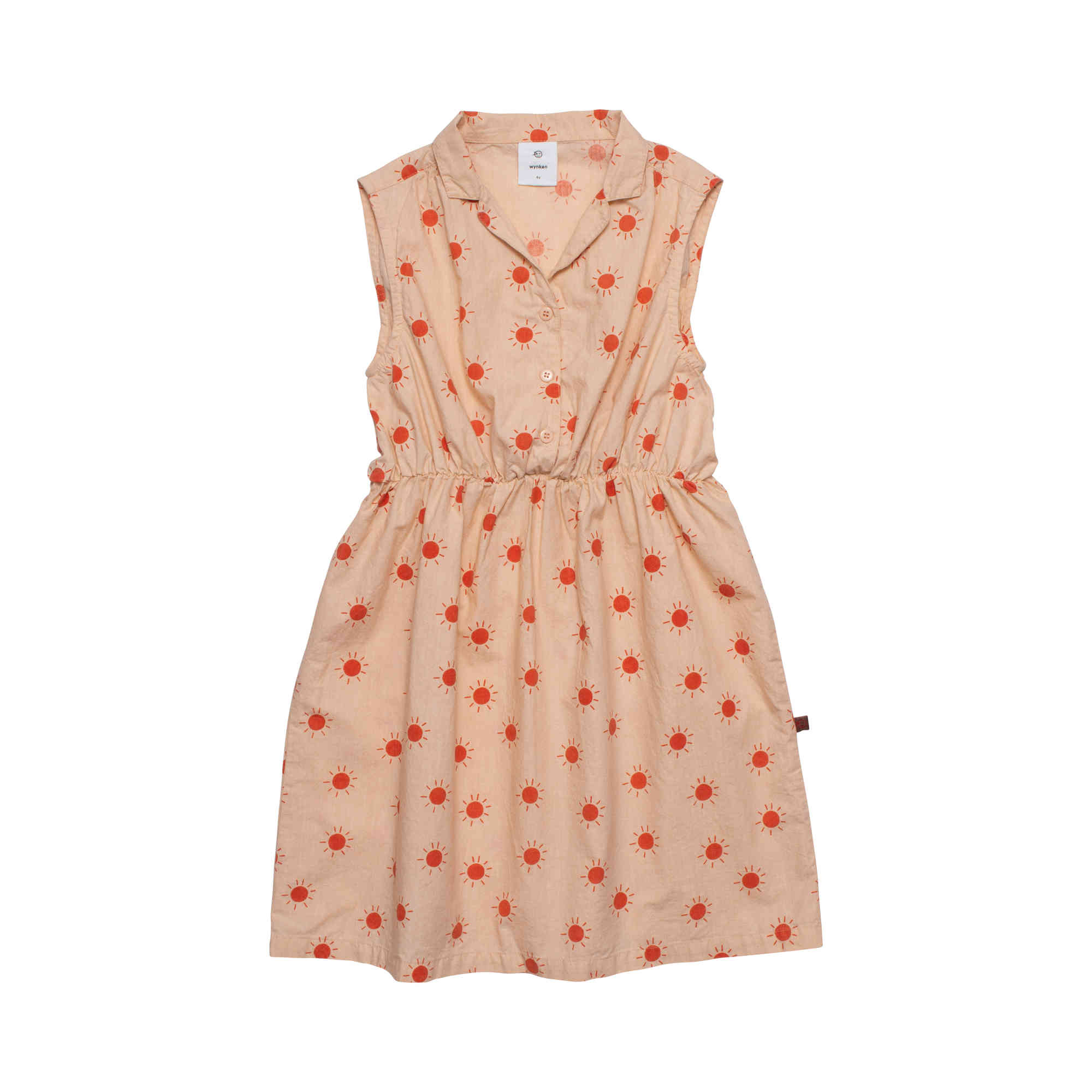 Girls Pink Cotton Dress