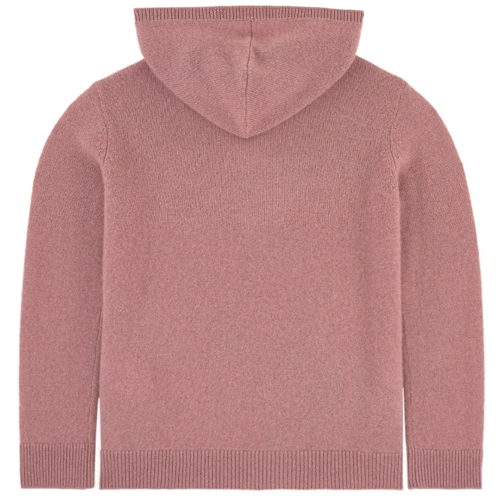 Girls Powder Pink Cashmere Sweater
