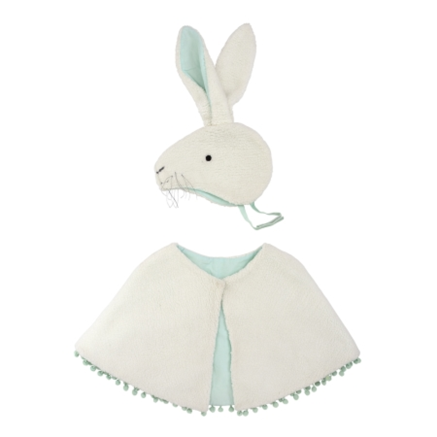 Rabbit costume (cape and hat)