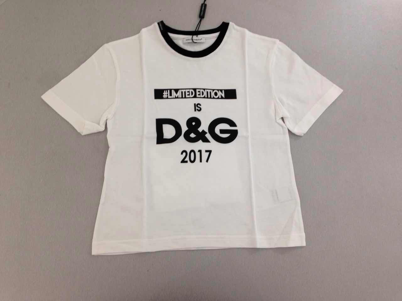 Girls White Logo T-shirt