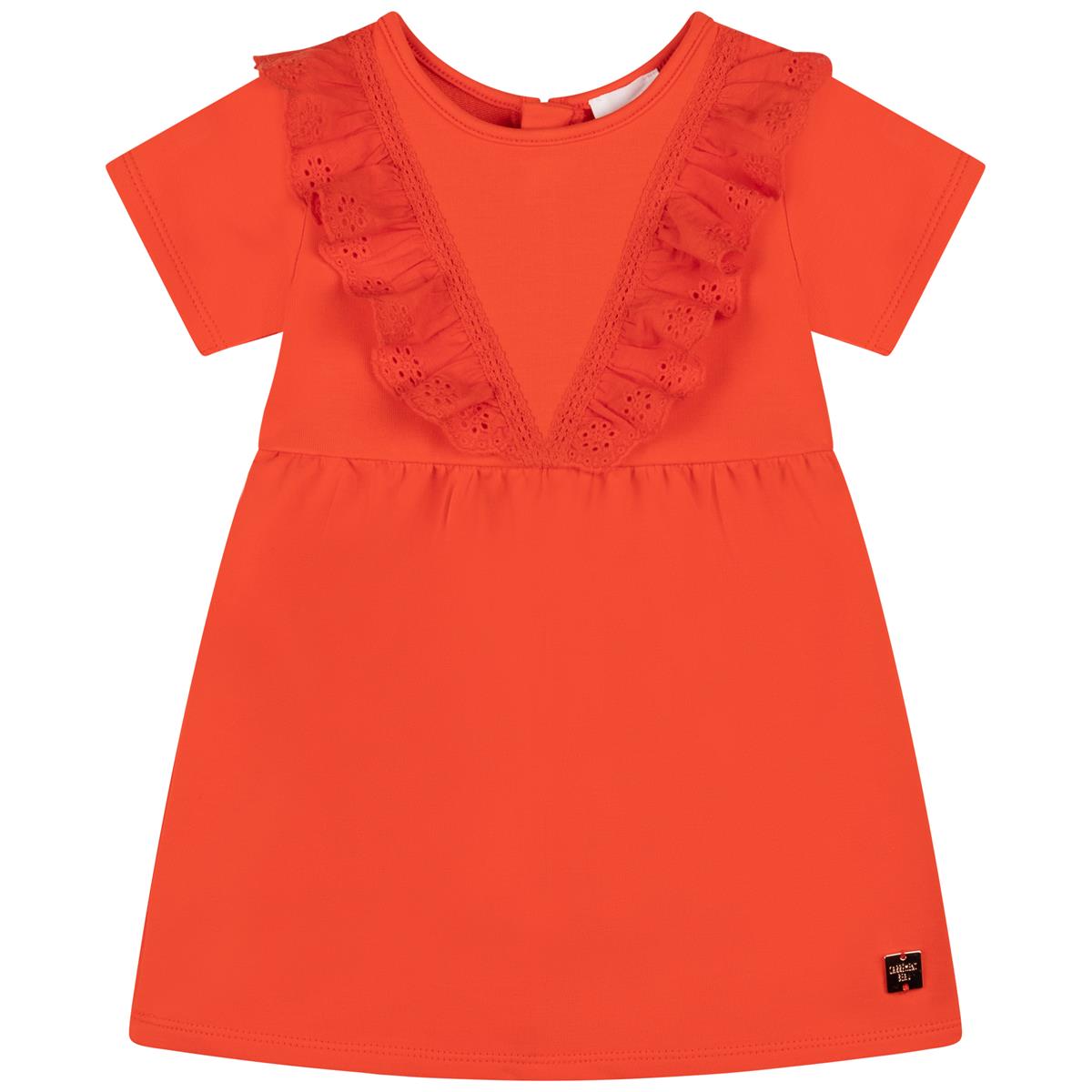 Baby Girls Orange Dress