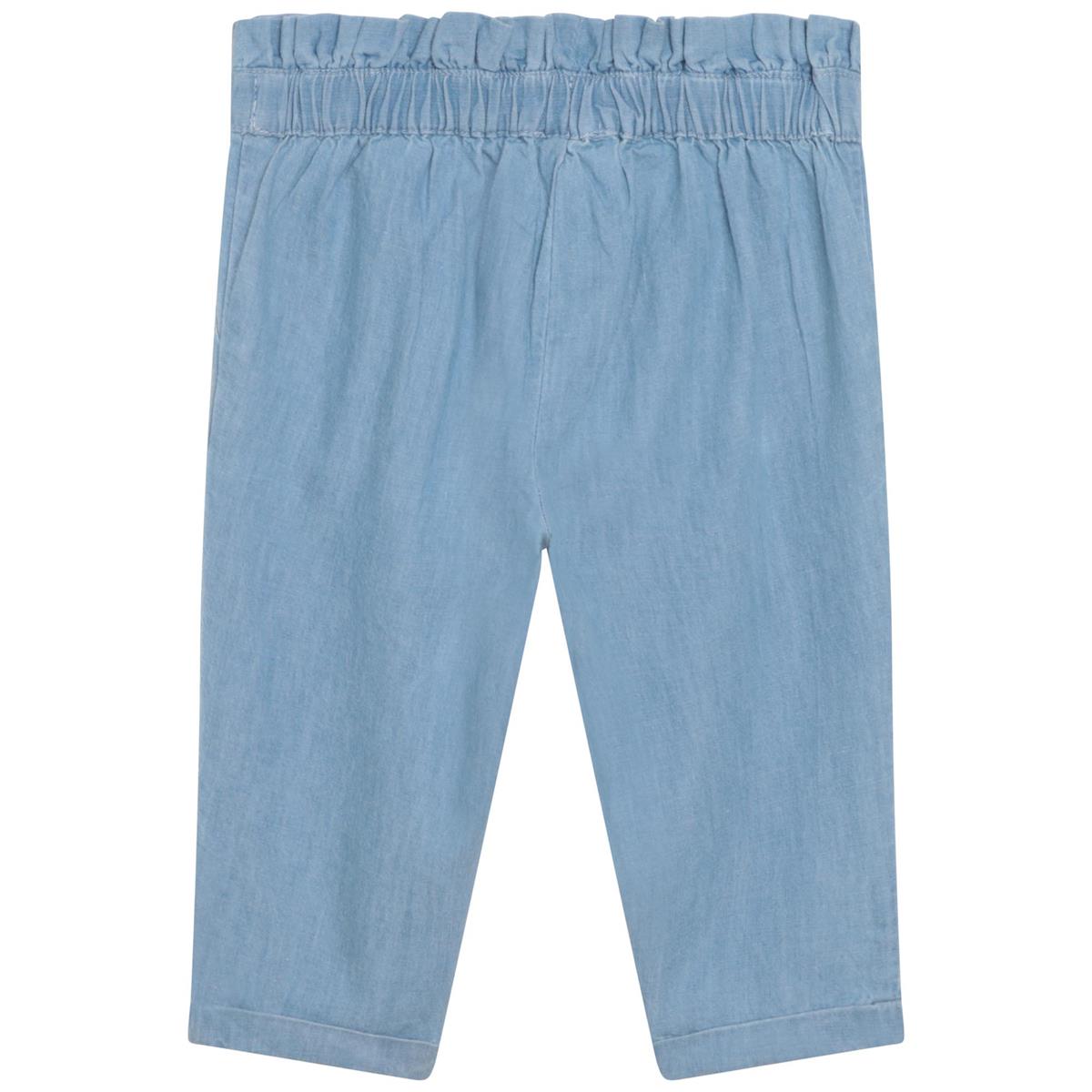 Girls Blue Denim Trousers
