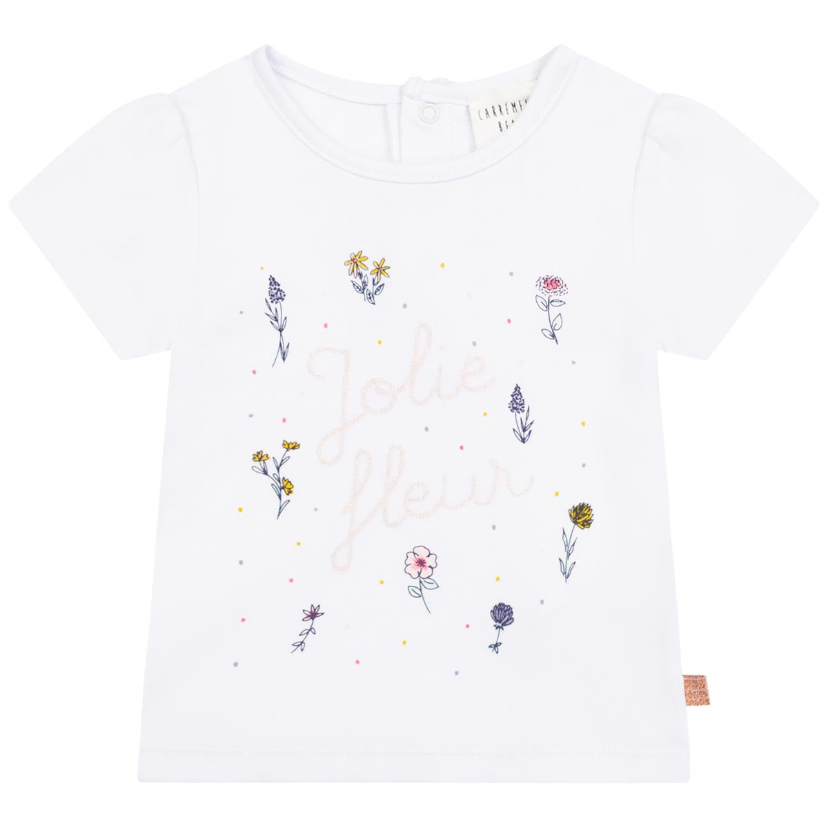 Baby Boy & Girls White T-Shirts