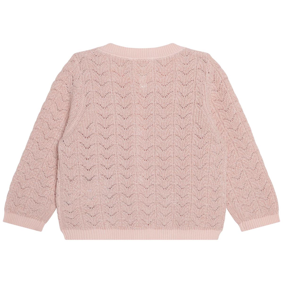 Girls Light Pink Cardigan